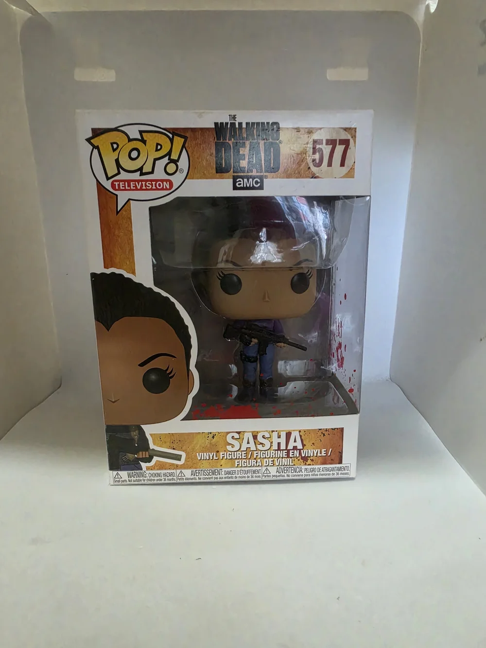 Funko Pop! Television The Walking Dead #577 Sasha Vinyl Figure - Purple Outfit